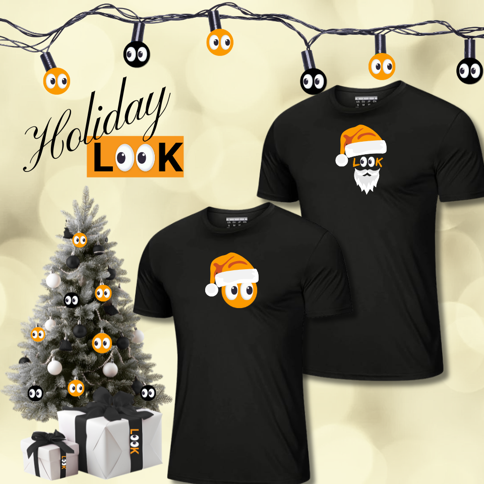 L👀K Holiday Tees