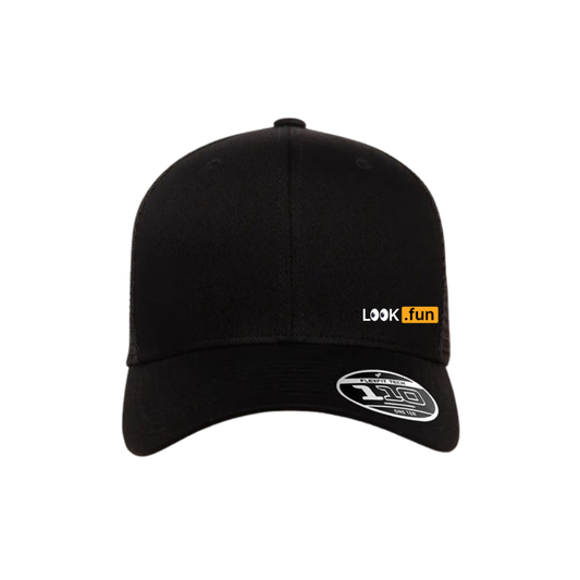 L👀K.fun Small Side Logo Snap Back Trucker Hat