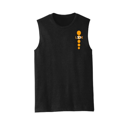 L👀K  Circle Sleeveless Tee